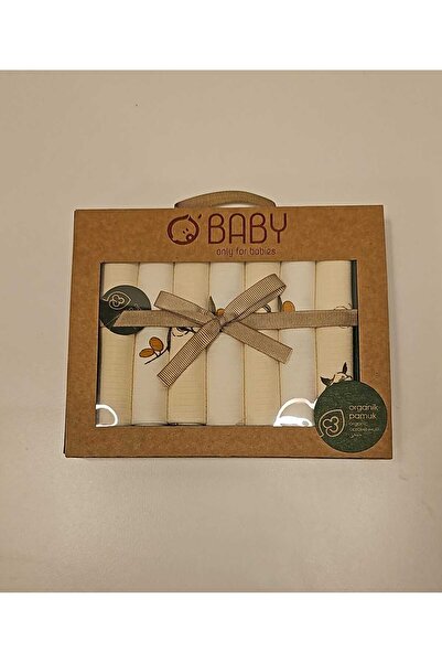 Baby 6 lı Mendil Seti Organik Unisex Kutulu