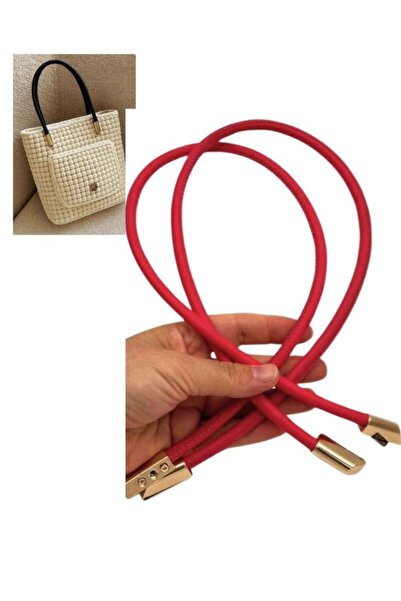 angel çanta aksesuar 60 cm Light Red Color Trend Model Double Bag Handle