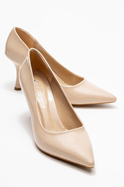 CCWAY AYAKKABI Women's Stiletto Shoes; Ten Patent Leather