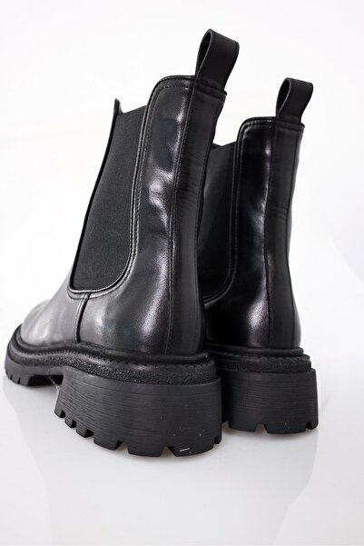 5in1Canpolat Black Chelsea Postal 23561