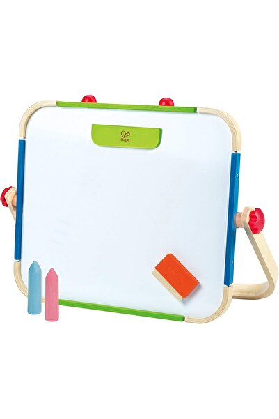 Hape Early Explorer Anywhere Table Top Art Studio by | Award Winning Double-Sided Wooden Kids E