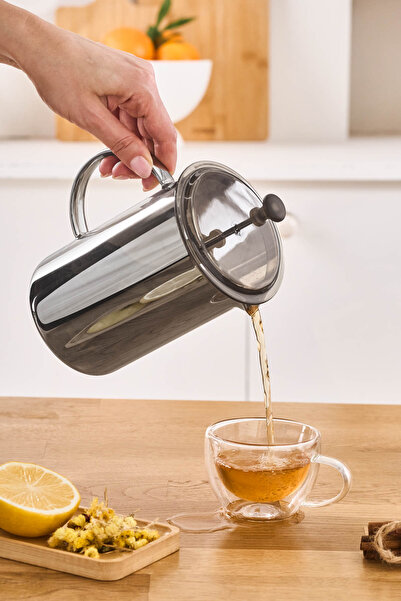 Karaca Alina French Press Gray 800 ml