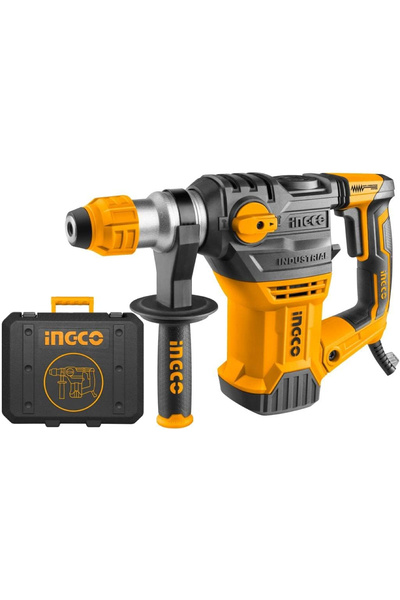 Ingco مطرقة دوارة ١٥٠٠ واط - مثقاب SDS Plus عالي التحمل للخرسانة والبناء | طراز RH150028