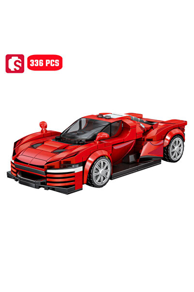Choice4 مجموعة بناء سيارات رياضية من سيمبو، 336 قطعة، بدون صندوق، نموذج سيارة...