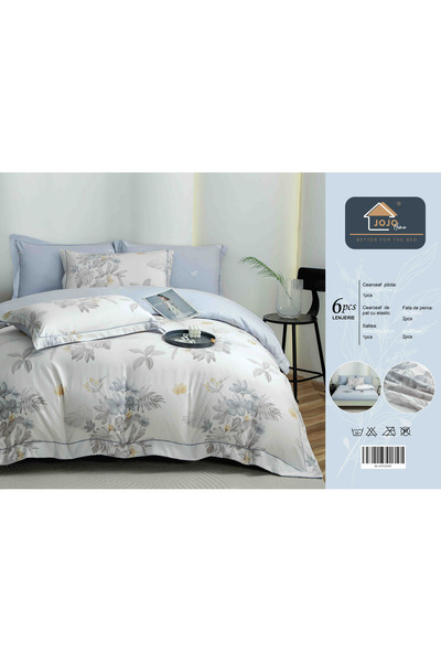 JOJO HOME Premium Underwear with Elastic, Superior Fineness, Gift Box, 6 Pieces, 180x200, with pattern