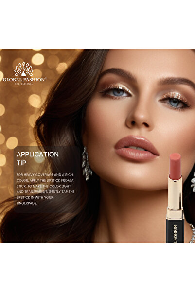 global fashion Silk Smooth Matte Lipstick - LongLasting, Hydrating, Lightweight Matte Color for Women, Multi Shades