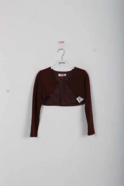 incity Girls' Long Sleeve Stylish Bolero