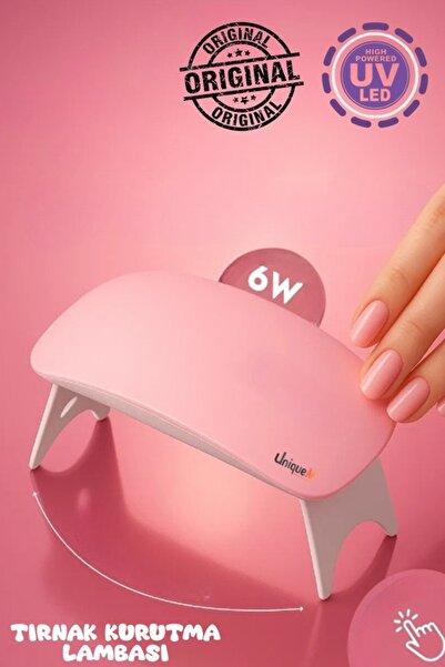 Uniquem Tırnak Kurutucu Lamba Taşınabilir Sun Mini UV LED Hibrit Oje Kurutucu...