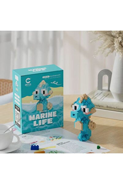 Choice11 BOX JM--7264 Creative Ocean World Animal Particle Building Blocks Toys Children's Toys Mini Animal M