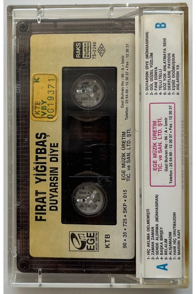 Raks شريط كاسيت أصلي لحفلات هوسين جولدن هاسريت (طباعة ورقية أصلية)