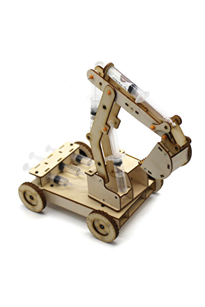 Choice1 2 نموذج حفارة هيدروليكية خشبية للأطفال ألعاب تعليمية خشبية مصنوعة يدو...