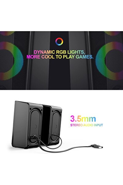 Havit SK202 USB 2.0 Computer Speaker, Black, Wired