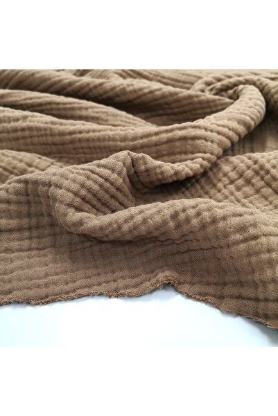 Kaf Kumaş Țesătură multi muselină |   Bumbac |   Maro