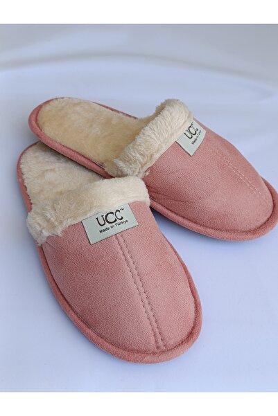 NewOneMall Παντόφλες εσωτερικού χώρου με γούνα και βελούδο