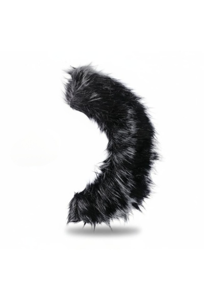 maia Siyah Geniş Suni Kürk Şal Yaka Boyunluk – Ekstra Dolgun Yapı