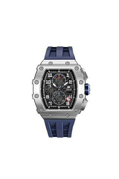 Tsar Bomba ساعة Elemental Series للرجال بمينا أسود تناظرية - TB8204Q-14