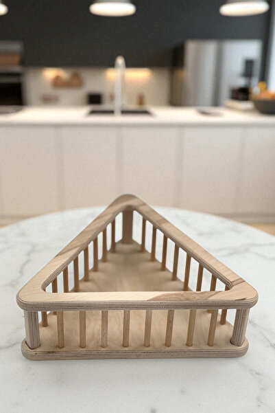 MONTETOYS Wooden Bread Basket