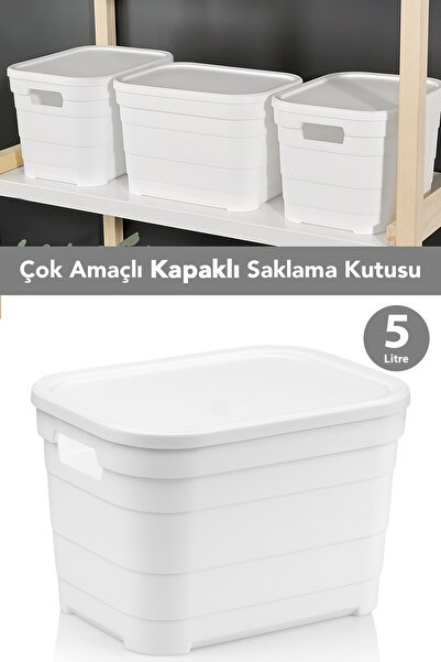 Meleni Home 1 шт. Декоративна пірамідальна коробка для зберігання з кришкою -...