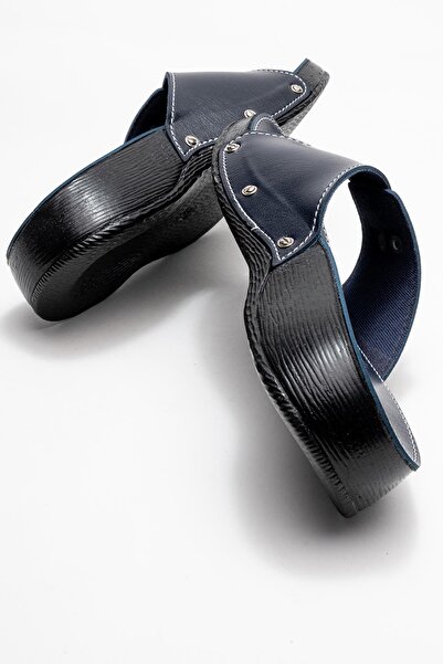 CCWAY AYAKKABI Women's Slippers with Single Buckle Belt Laci̇