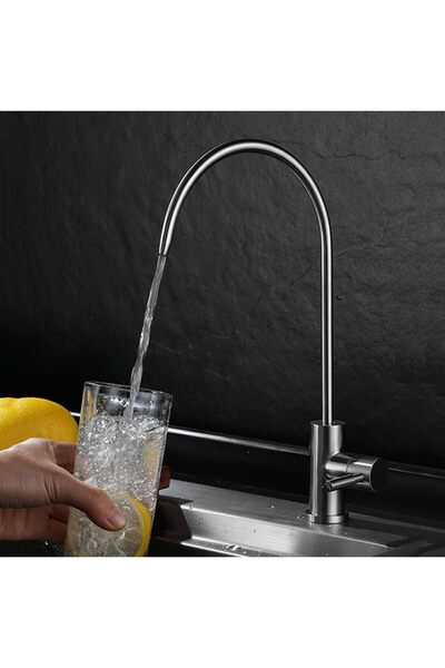 QuTek Faucet for water filters and purifiers, QuTek, with ceramic cartridge, 1/4 quick connection