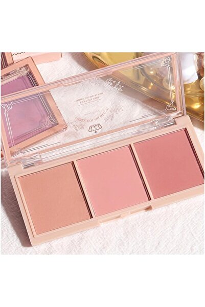 fulina 3-in-1 Blush and Concealer Palette, Natural Matte Finish, Long-lasting Pressed,Suit All Skin Types