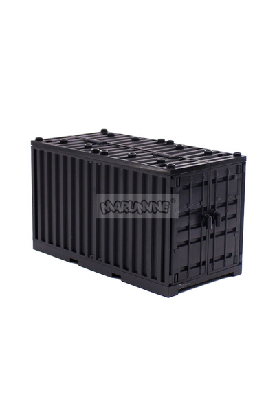 choice2 صناديق حاويات عسكرية سوداء من مارومين إم، ملحقات بناء مشاهد الجيش، قط...