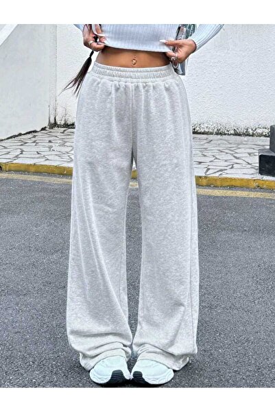 BERYY MODA Women's Grey Baggy Oversized Plus Size Activewear Quality Loose Fi...
