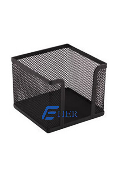 eher Suport Cub Hartie Plasa Metalica Negru