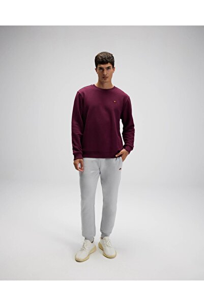 Ellesse Men's Sweatshirt Em579-Brd Bordeaux