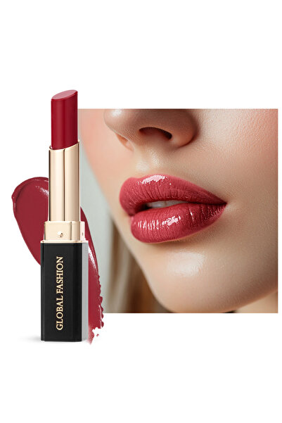 global fashion أحمر شفاه مرطب شفاف - 24 لونًا، يدوم طويلًا، مرطب، لمعان ناعم،...