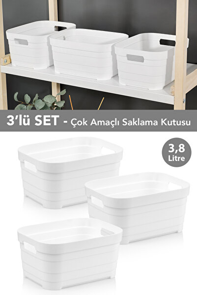 Meleni Home 3 декоративні пірамідальні коробки для зберігання - органайзер дл...