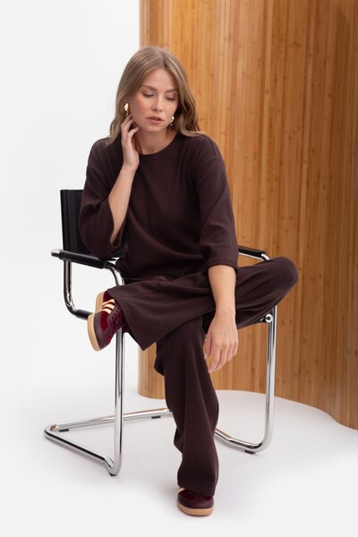 BEWEAR Casual ribbed knit pants
