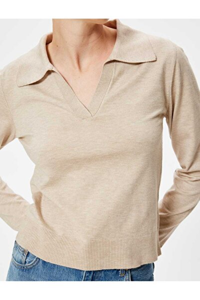 MILANOFOX Polo Neck Long Sleeve Seasonal Sweater