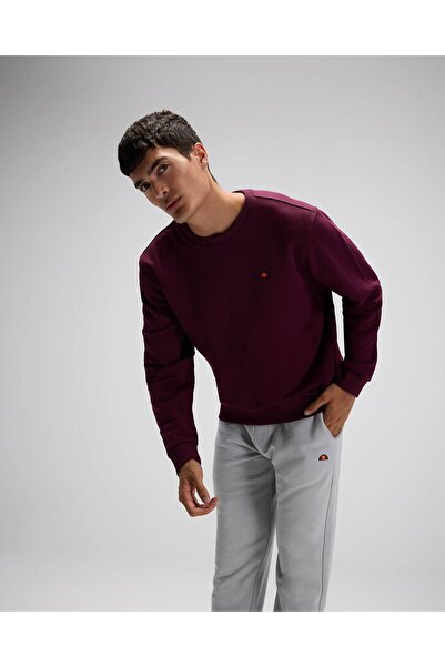 Ellesse Men's Sweatshirt Em579-Brd Bordeaux