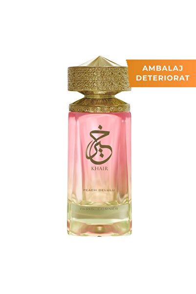 Paris Corner Khair Peach Delulu Eau de Parfum 100ml AMBALAJ DETERIORAT