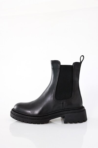 5in1Canpolat Black Chelsea Postal 23561