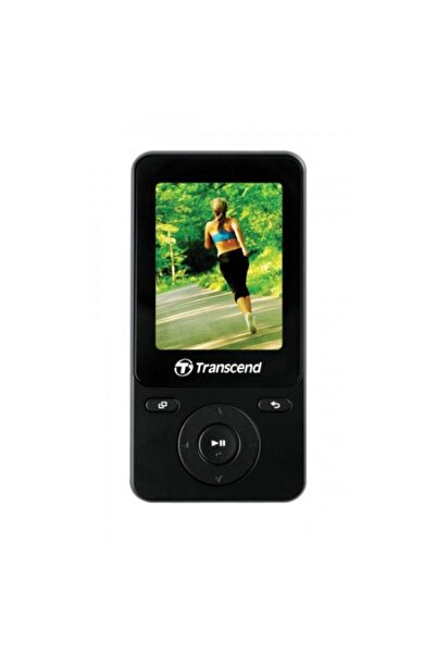 Transcend 8GB MP710 Digital Music Player w/ FM Radio, G-Sensor Step Counter - Black Edition