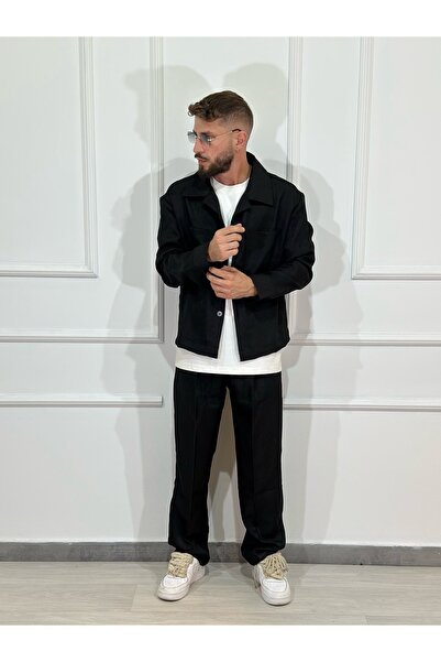 Urban Collection Men's Casual Shirt and Pants 2-Piece Set