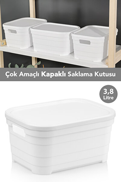 Meleni Home 1 шт. Декоративна пірамідальна коробка для зберігання з кришкою -...