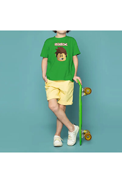 Built By Crazy Παιδικό μπλουζάκι Roblox Head Unisex