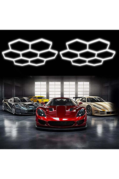 RFAN HoneyComb LED RFAN, 7 X Hexagon, Cold Light, 6500K, 240W