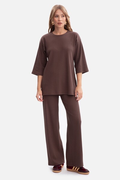 BEWEAR Casual ribbed knit pants