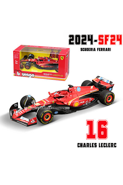Choice4 2024 SF24-16 Bburago 1:43 2024 2023 F1 Scuderia Ferrari SF24 SF23 #16...