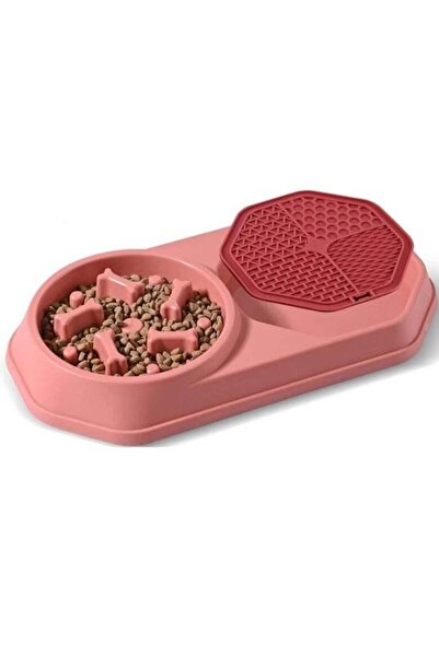Best Ladies وعاء طعام وماء للقطط والكلاب،صحن طعام وماء للحيوانات الأليفة مانع...