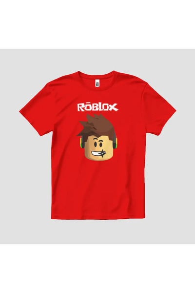 Built By Crazy Roblox Head Unisex Kids T-Shirt