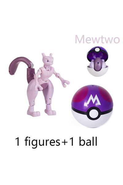 Choice1 مجسمات بوكيمون أنمي متحولة بـ 12 نمطًا: بيكاتشو، إيفي، ميو تو، غرينين...