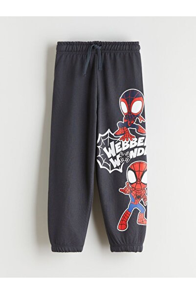 LC Waikiki Elastic Waist Spider-Man Printed Boys' Jogger Sweatpants