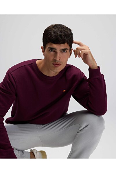 Ellesse Men's Sweatshirt Em579-Brd Bordeaux