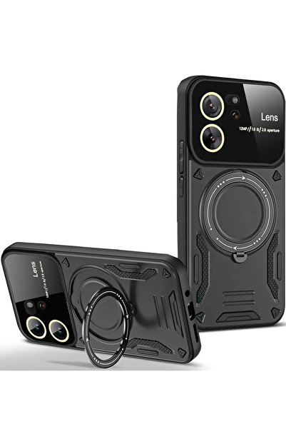 Kipgsm Xiaomi Mİ 13T Pro Uyumlu Kılıf Kamera Lens Koruyuculu Magsafe Destekli...