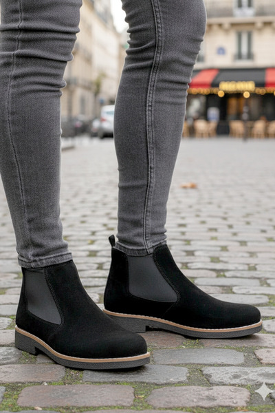 FAYMAZ أحذية تشيلسي للرجال منتج مضمون